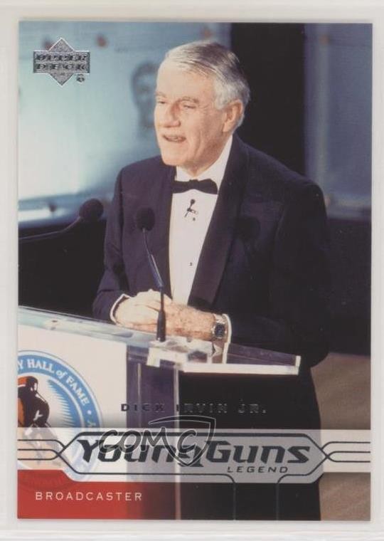 2004-05 Upper Deck Young Guns Legend Dick Irvin Jr #202 7ci