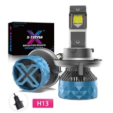 X-7SEVEN 2PCS 9008/H13 LED Headlight Bulbs Kit High/Low Beam For Jeep Renegade