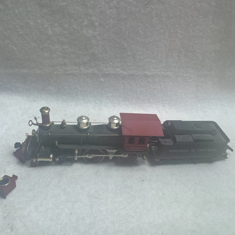 AHM Ho Scale Virginia, And Truckee 4-4-0 Steam Locomotive Engine For Train Set - Image 4 of 4