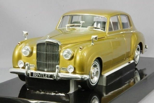 Bentley S2 1954 gold Minichamps 1:18 Diecast AS IS | the