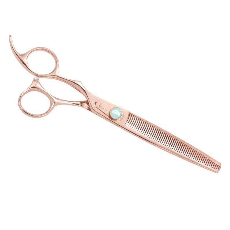 Kenchii Rose 54-Tooth Lefty Thinning Shears