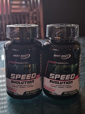 Best Body Nutrition - Kick Speed Evolution 2 x 80 Kapseln MHD 04.2026! 