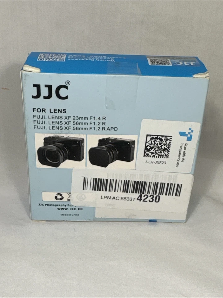JJC LH-JXF23 Metal Lens Hood & Cap for Fujifilm XF 23mm/33mm F1.4 R LM WR – New - Image 2 of 4
