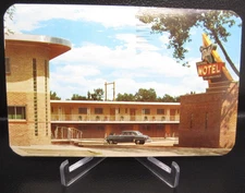 Vtg Dale Motel 30 Ultra Modern Unit Colorado Springs Vehicle Postcard (E247)