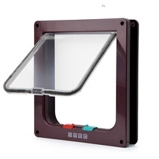 Cat Door For Interior Wall Or Door, Pet Door With Flap For Cats And Small Dogs,