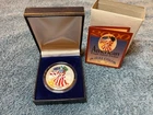 American Eagle .999 Fine Silver Dollar in Full Color Box/COA -Colorized