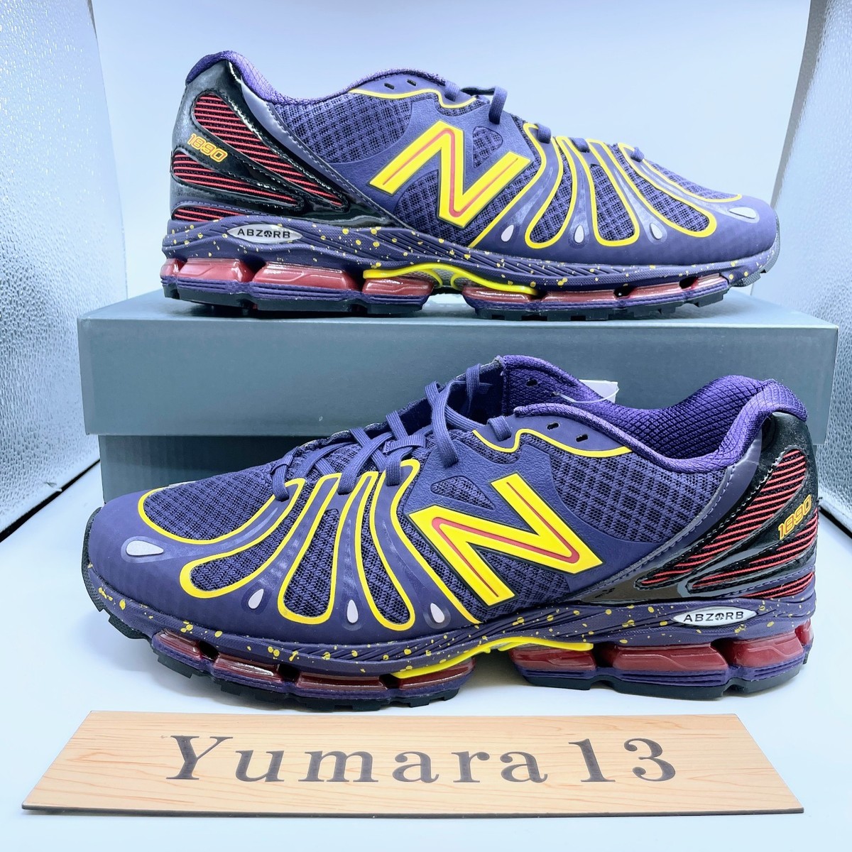 New Balance 1890 Boysenberry Punch Yellow U18909P5 Men's Size | eBay