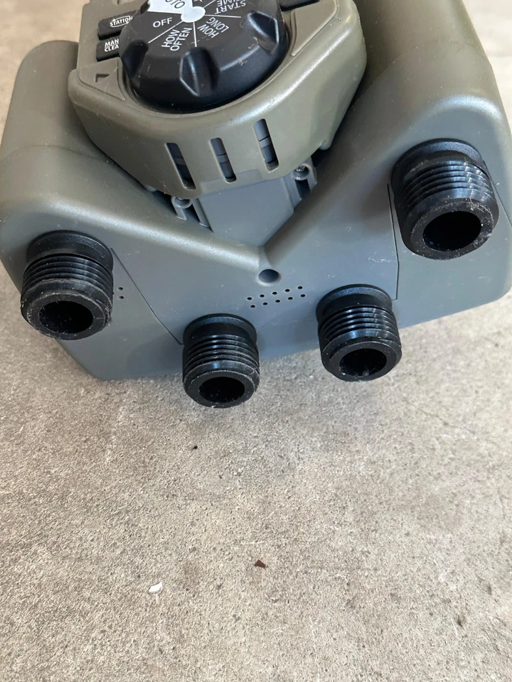 Orbit 56545 1-Dial 4-Outlet Hose Faucet Timer + High Flow Adapter Outdoor - Image 4 of 4