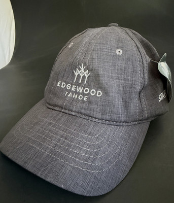 Edgewood Lake Tahoe Golf Hat Legendary Headwear ''Staff'' Adjustable Cap New