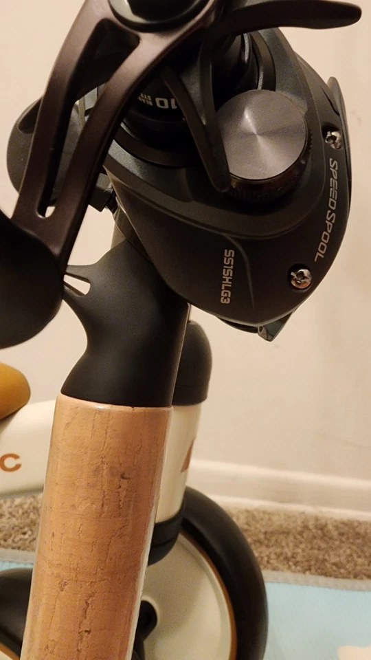 Lews Speed Spool Rod and Reel Combo 10 Bearing Baitcaster - Image 3 of 4