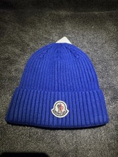 Moncler Blue Men Beanie 