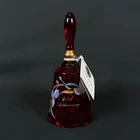Fenton Art Glass 40th Anniversary Ruby Bell Hand Painted 6.5" w tags