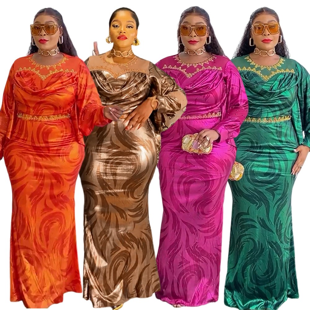african print prom dress plus size african attire prom dress Long African Print Gown for Prom 13