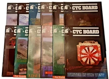 CTC Board Railroad Magazine - Full Year 1986, January thru December 12-Issue Lot
