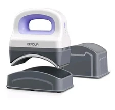 EENOUR Hat Press Machine Mini Heat Press for Caps w/ 3 Heating Levels & Auto SO