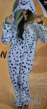 SpooktacularCreations Dalmatian Unisex Adult Costume Cosplay Halloween Plush L