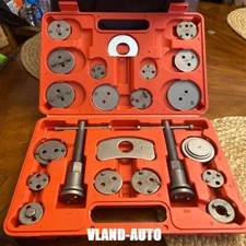 USA Heavy Duty Disc Brake Caliper Tool Set & Wind Back Kit CAR DISC TOOL 22PCS