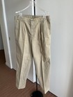 NWT DOCKERS Pant Classic Fit Pleated Front Mens 36x32" Beige 100% Cotton NWT $65 — photo 10