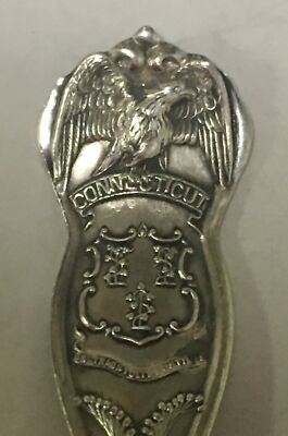 Connecticut Vintage Souvenir Spoon Collectible
