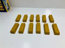 ATLAS ( 12 )  AURORA  SLOT CAR RUBBER HAY BALES HO SCALE NICE PLIABLE !  ~ RARE