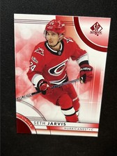23-24 UD SP Authentic Hockey Red Limited 51 Seth Jarvis