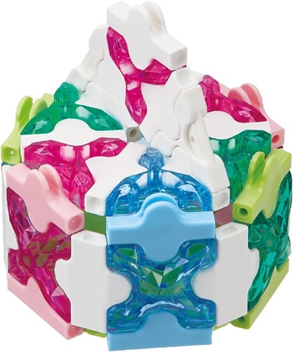 Yoshiritsu LaQ Sweet Collection Melon Cream Soda 125pcs + 24pcs Jewel Parts - Picture 4 of 8