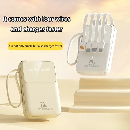 20000mAh compact portable power bank super fast charging with built-in charging - 第 4/32 張圖片