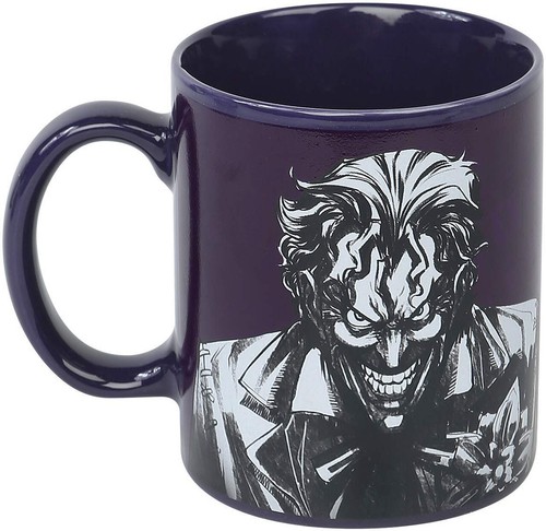 Mug Thermo Réactif The Joker Collection Super Héros Film BD Tasse Café DC Comics - Picture 21 of 24