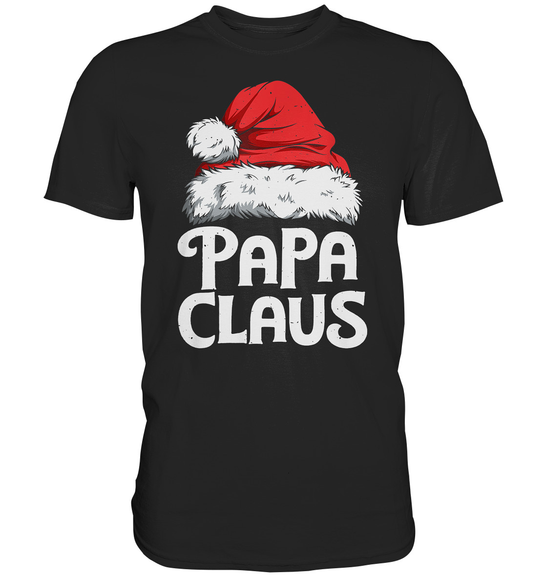 Papa Claus Herren Weihnachtsoutfit Männer Geschenk für Weihnachten T-Shirt