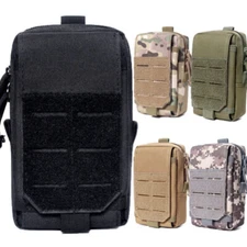 Tactical Molle Pouch Multi-purpose Phone Bag Military EDC Tool Belt Waist Pack