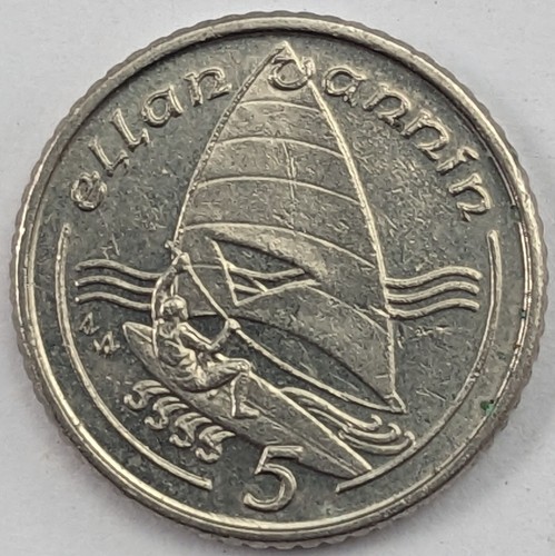 IOM; Manx Isle of Man 5 Pence / 5p Coins 1975-2008, Choose Your Year - Picture 21 of 36