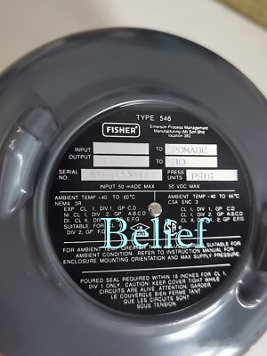 1pc Fisher TYPE 546 Brand New Valve positioner Fast DHL or FedEx