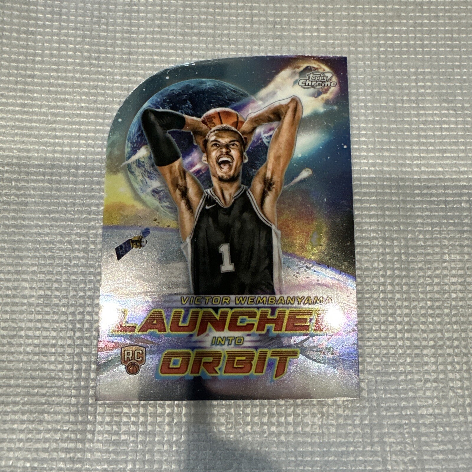 2023-24 Topps Chrome Cosmic - Launched Into Orbit Victor Wembanyama Rookie
