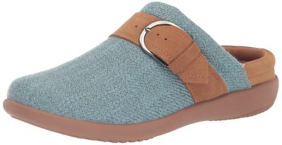 Waco Shoe Company Spenco Women's Aria Clog, Blue, 8
