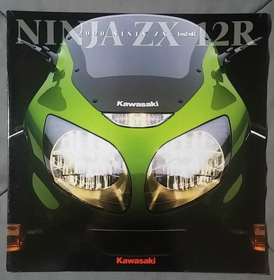✾✾ ページ 2000 NINJA ZX 1200R MOTORCYCLE NOS KAWASAKI BROCHURE SPEC SHEET