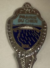 Vintage Souvenir Spoon US Collectible Prairie Du Chien Wisconsin