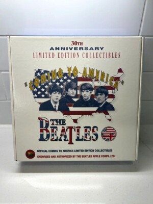 洋楽 30th anniversary collection THE BEATLES THE BEATLES 30th Anniversary Coming to America Collectibles Box | eBay