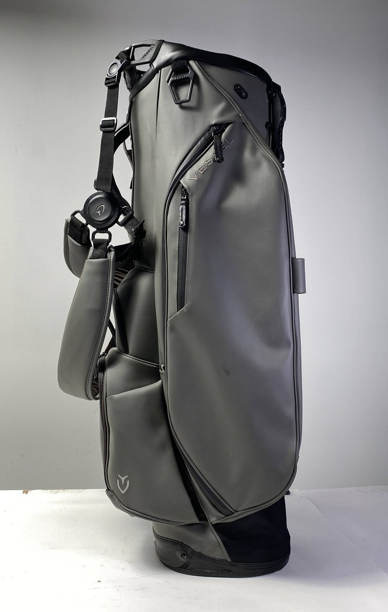 Vessel Player 3.0 Stand Bag Gray Black 6-Way Divide Dual Vessel Player 3.0 Stand Bag Gray Black 6-Way Divide Dual