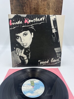 Linda Ronstadt 3 Vinyl Record Album Bundle - Mad Love / Lush Life / Heart Like A