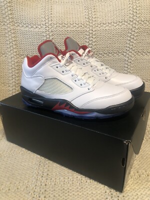 Nike Air Jordan Low Golf Shoes CU4523-100 Fire Red Mens Size