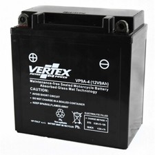 Vertex VP9A-4 Battery For Vespa Cosa 200 CL kick starter 88-90