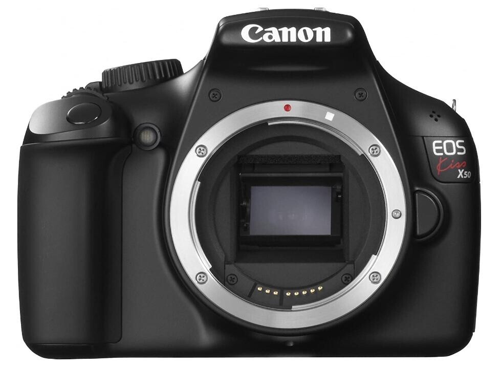 Canon Digital SLR Camera EOS Kiss X50 Body Black KISSX50BK-BODY | eBay