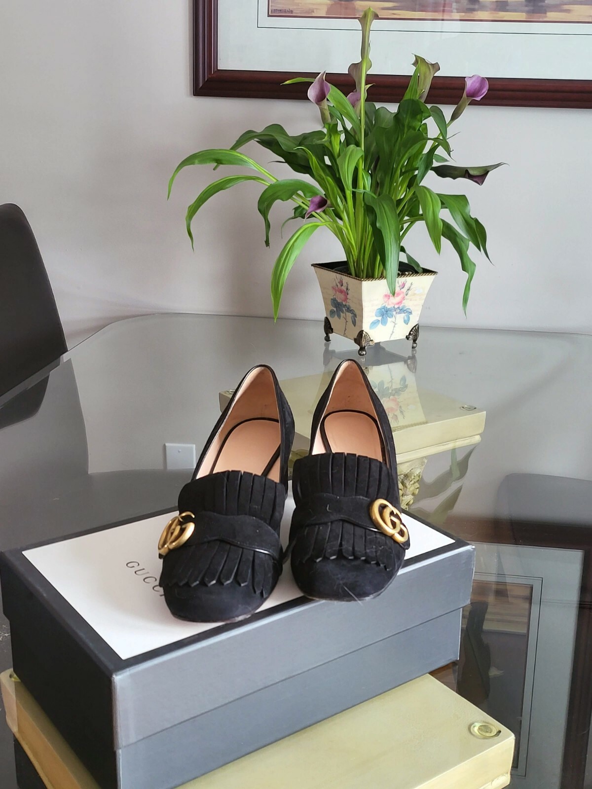 zapato gucci de mujer