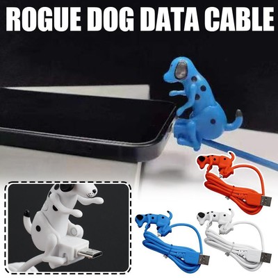 100cm USB Data Cable Cord For Android TYPE-C Cell Phone Dog nny Fu O3L4