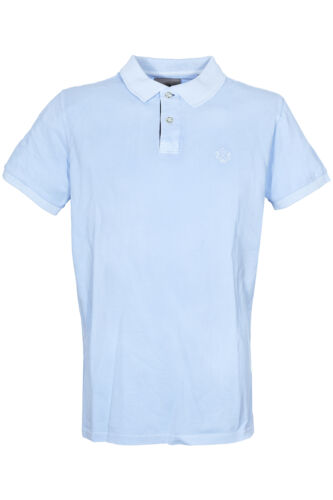 Camp David Polo Shirt Polo Shirt Mens Short Sleeve Cotton Blue M L XL XXL 3XL - Picture 1 of 4