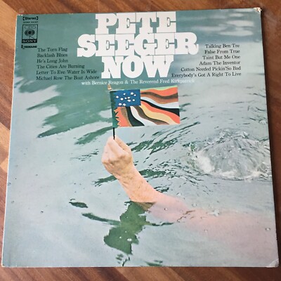 R56 PETE SEEGER Now Japan LP SONP-50197
