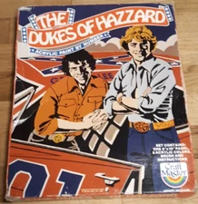 The Dukes of Hazard Acrylic Paint-By-Number NEW w/ 10x8 Panel & Art Set 21106