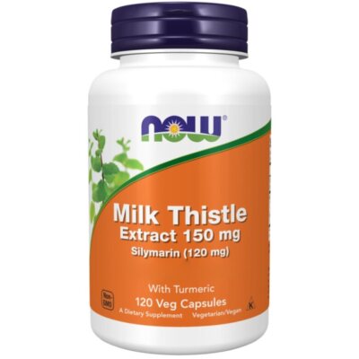 Now Foods, Silymarin Milk Thistle, 150mg, 120 Veg. Kapseln - Blitzversand