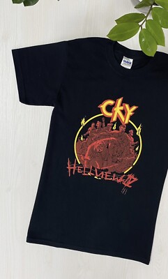 Vintage CKY “F uck You” album Hellview 2003 Men's Black Rock Vintage CKY “F uck You” album Hellview 2003 Men's Black Rock