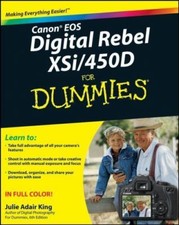Canon EOS Digital Rebel XSi/450D For Dummies, King, Julie Adair, 9780470385371